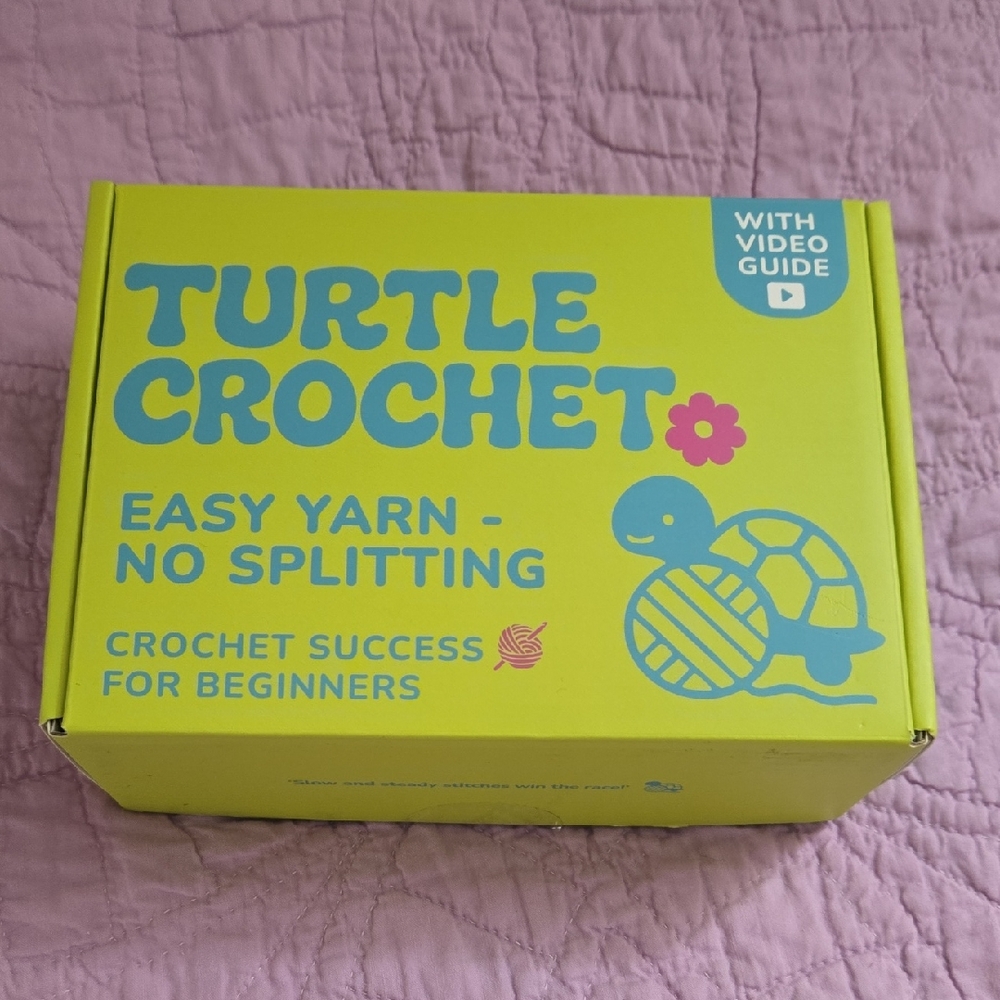 Turtle Crochet Beginner Kit - Yellow